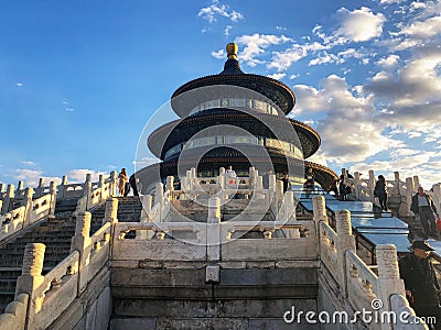 Hall of Prayer for Good Harvests, Beijing Editorial Stock Photo