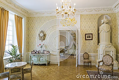 The Hall Â«The Radziwills Phot AlbumÂ»The Former Princess Bedroom used for Prince and Princess Children Editorial Stock Photo