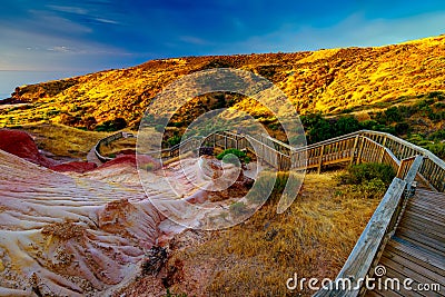 Hallett Cove Boardwalk Stock Photo