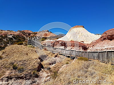 Hallett Cove Conservation Park - Sugarloaf Boardwalk Stock Photo