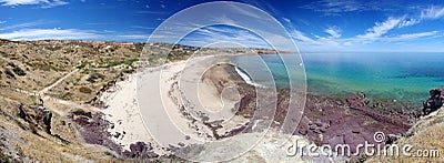 Hallett Cove Panorama Stock Photo