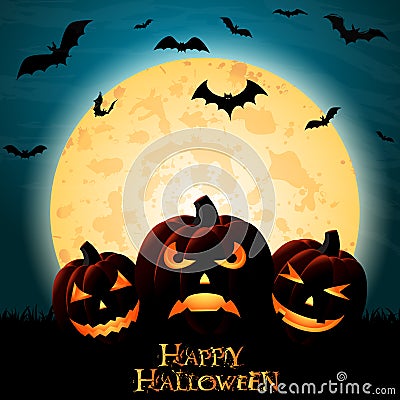 Halloween Cartoon Illustration