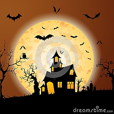 Halloween Cartoon Illustration