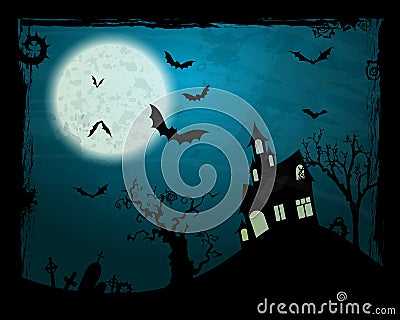 Halloween Cartoon Illustration