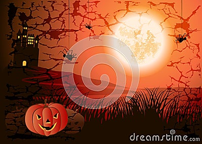 Halloween background Stock Photo