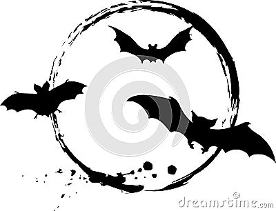 Halloween bats Vector Illustration