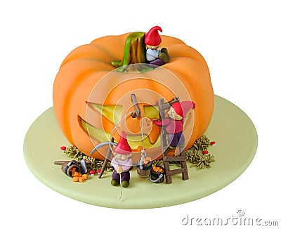 Halloween cake Stock Photo
