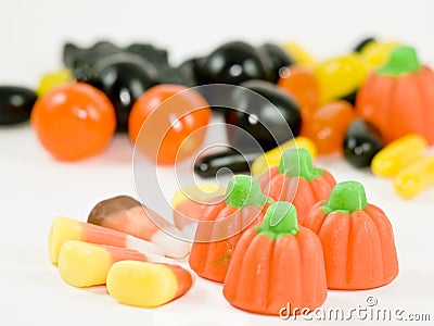 Halloween candy Stock Photo