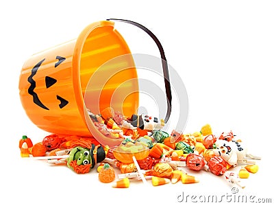 Halloween candy Stock Photo