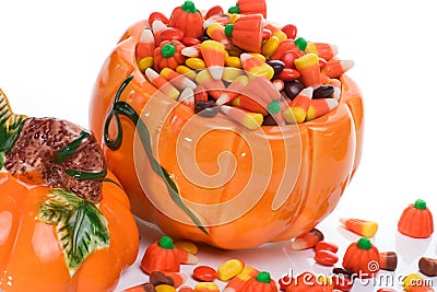 Halloween candy Stock Photo