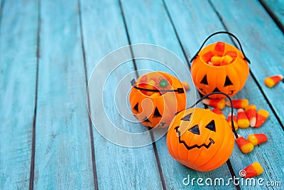 Halloween Candy Background Stock Photo