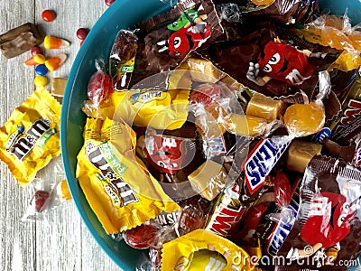 Halloween candy Editorial Stock Photo