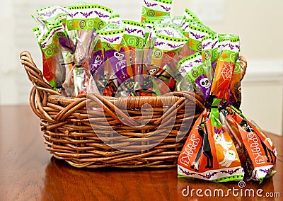 Halloween Candy Stock Photo