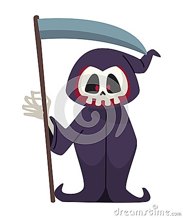 halloween character death Vector Illustration