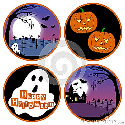 Halloween Clip Art Stock Photo