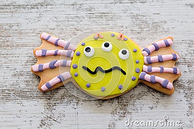 Halloween cookie with different shapes Stock Photo