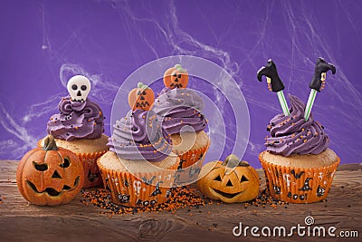 Halloween cupcake