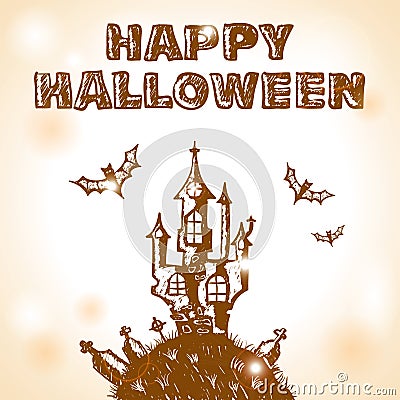 Halloween doodle Vector Illustration