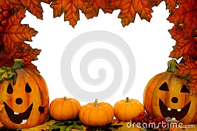 Halloween frame Stock Photo