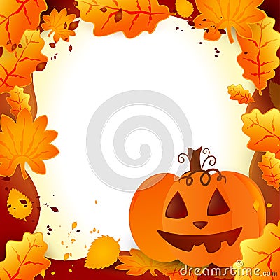 Halloween frame Stock Photo