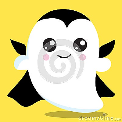 HALLOWEEN GHOST VAMPIRE 02 Vector Illustration