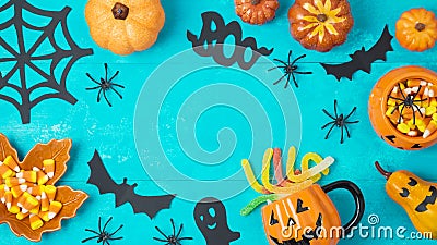 Halloween holiday background Stock Photo