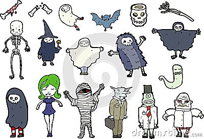 Halloween illustrations Cartoon Illustration