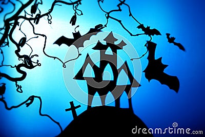 Halloween night Stock Photo