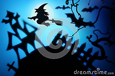 Halloween night Stock Photo