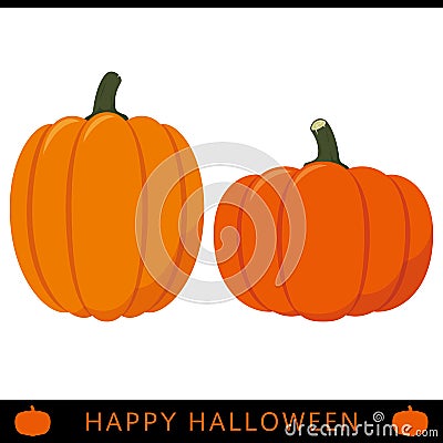 Halloween pumpkin Vector Illustration