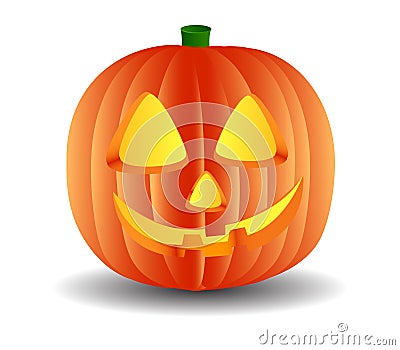 Halloween pumpkin Cartoon Illustration