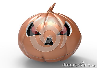 Halloween pumpkin Cartoon Illustration