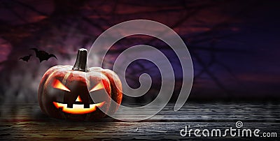 Halloween pumpkin design Stock Photo