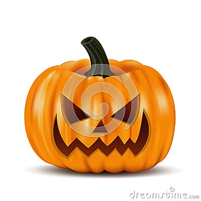 Halloween pumpkin Vector Illustration