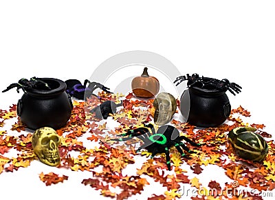 Halloween Scene Stock Photo