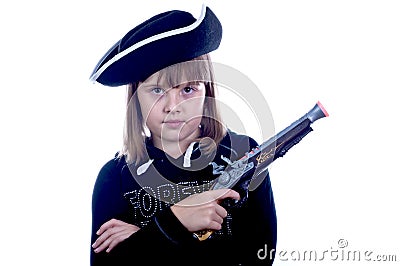 Halloween teen girl Stock Photo