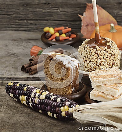 Halloween Treats Stock Photo