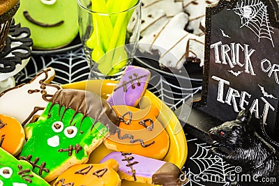 Halloween treats Stock Photo