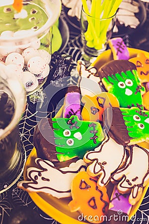 Halloween treats Stock Photo