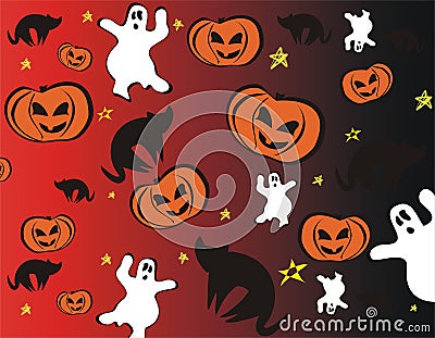 Halloween wallpaper Stock Photo