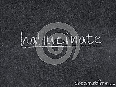 Hallucinate Stock Photo