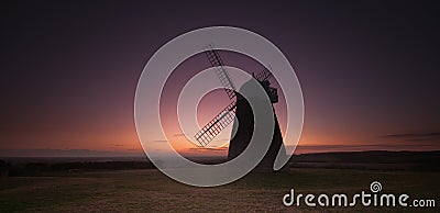 Halnaker Windmill Stock Photo