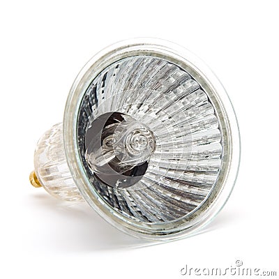 Halogen bulb Stock Photo