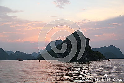 HaLong Bay view Stock Photo