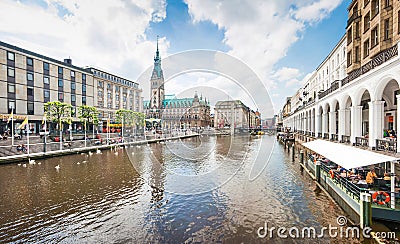 Hamburg, Germany Editorial Stock Photo