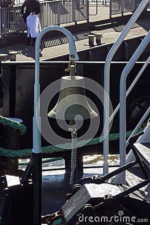hamburg ship installations and docks details Stock Photo