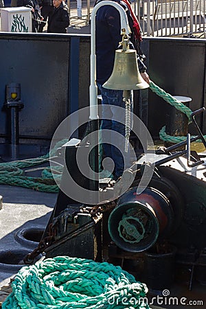 hamburg ship installations and docks details Editorial Stock Photo