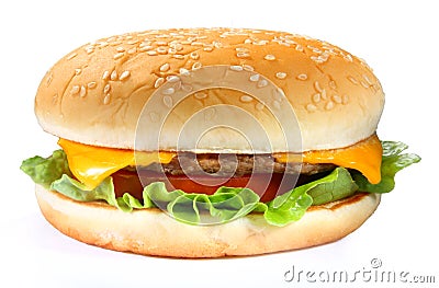 Hamburger Stock Photo