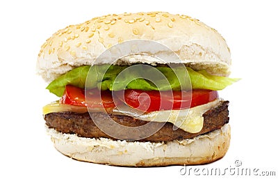Hamburger Stock Photo