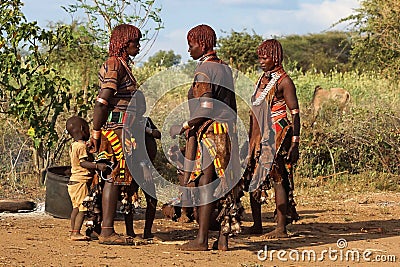 Hamer, Ethiopia, Africa Editorial Stock Photo